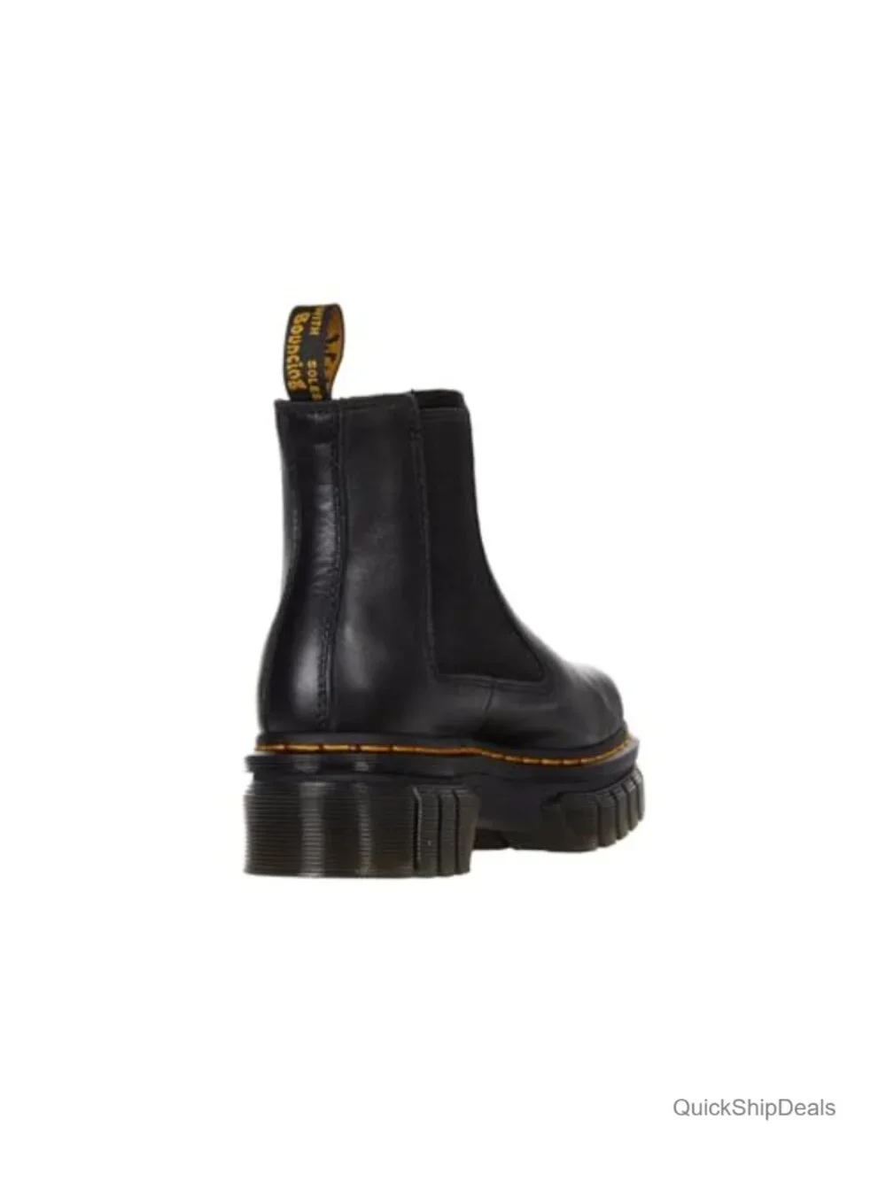 Nappa Leather Platform Chelsea Boots, Lightweight, Goodyear Welt, Pull-On